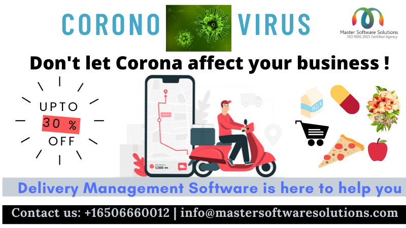 Coronavirus Scare the Delivery Businesses- How Delivery Management Software Can Help You