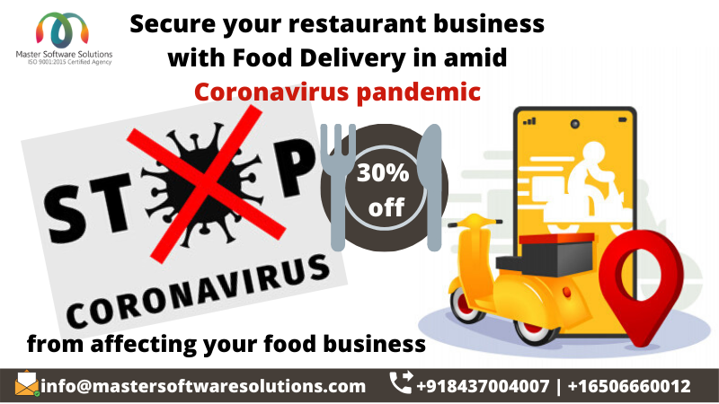 Food Delivery App - Coronavirus Outbreak